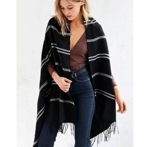 One Size Urban Outfitters Poncho Cardigan